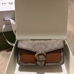 Coach Tabby Signature Shoulder Bag🤎