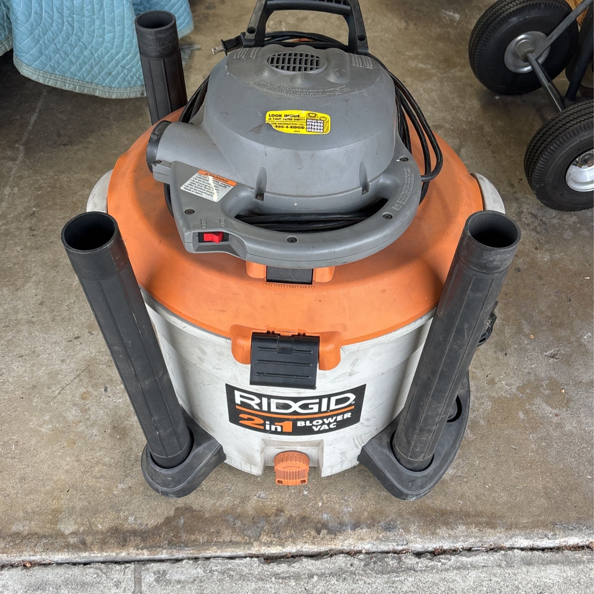  Ridgid Vacuum Cleaner 