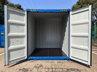 Blue 10FT Shipping Container