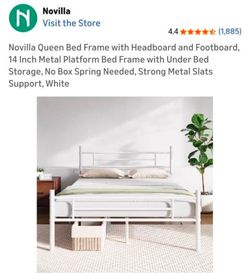 Queen bed frame