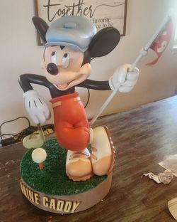 Antique Mickey Statue
