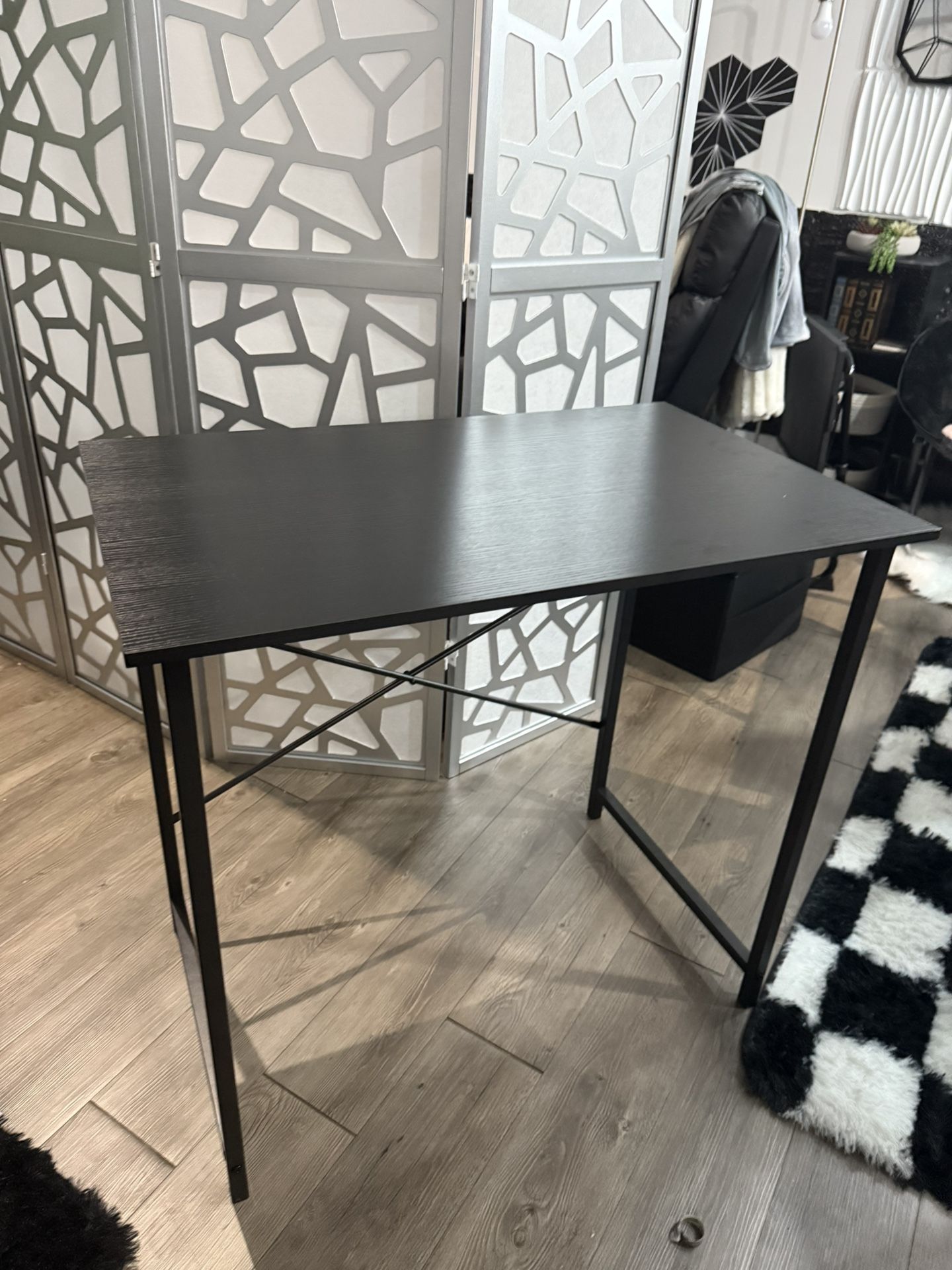 new computer table (assembled for photo)