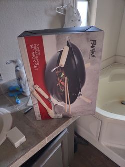 14 Inch Wok Set New