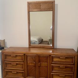4 Piece Solid Wood Bedroom Set (Heavy Duty) See description for dimensions & pricing. 
