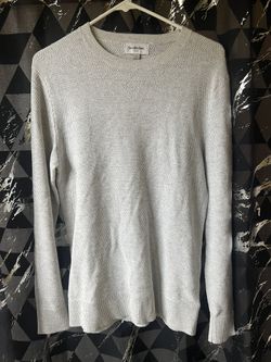 Heather Gray Goodfellow & Co. Textured Knit Sweater