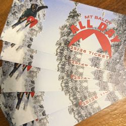 Mt. Baldy lift Ticket All Day