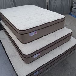 Full Size Mattress Pillow Top Mattress New