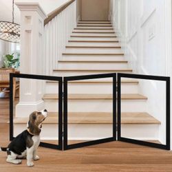 3 Panel Acrylic Pet Gate 