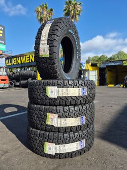 4 NEW TIRES LT285/70R17 BFG KO2 w/60k miles warranty $1,160+TAX all 4 FREE INSTALLATION and BALANCED !!