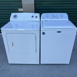 Washer and Gas Dryer