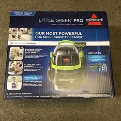 New Bissell Little Green Pro Carpet Cleaner