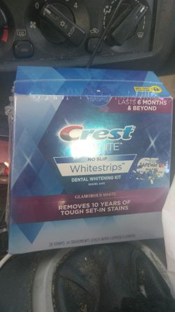 Teeth whitening kit strips