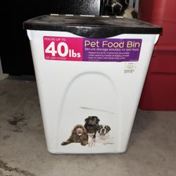 Dog Food Container 