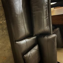 L Shape Leather Sofa 