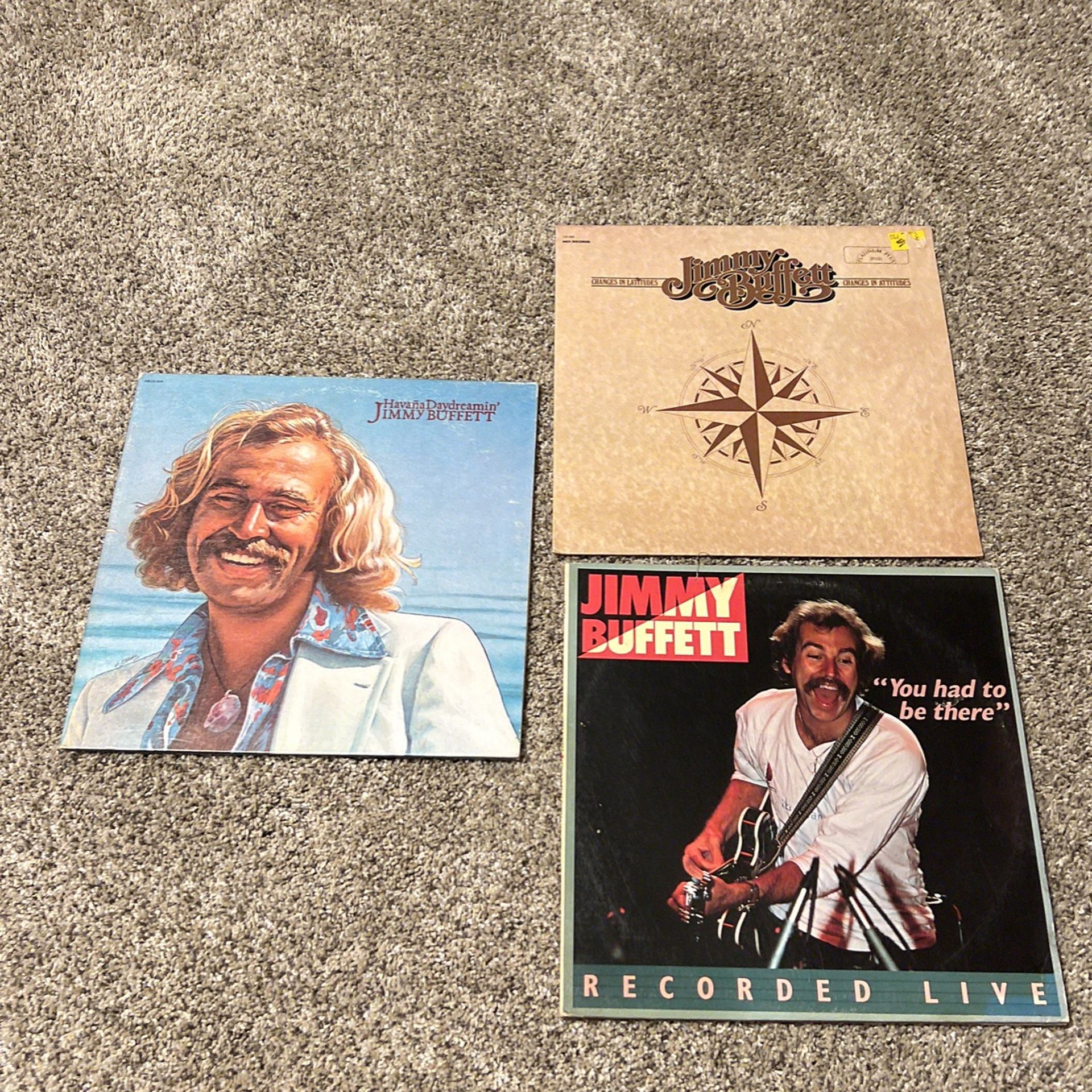 Record/ALBUMS COLLECTORS JIMMY BUFFET albums
