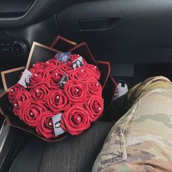 customed foam Rose Bouquet 