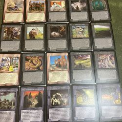 lot of 20 LOTR middle earth ccg black border cards #10