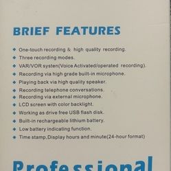 Pen Voice Recorder 