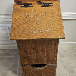 Potato and Onions Storage Bin