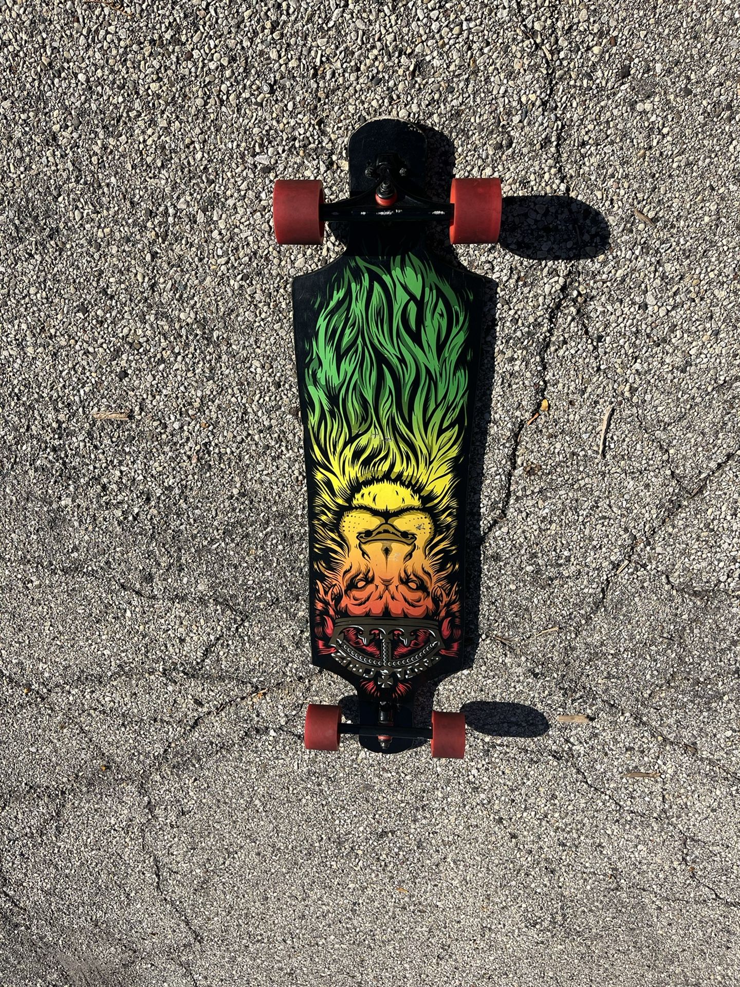 Santa Cruz Longboard Lion God