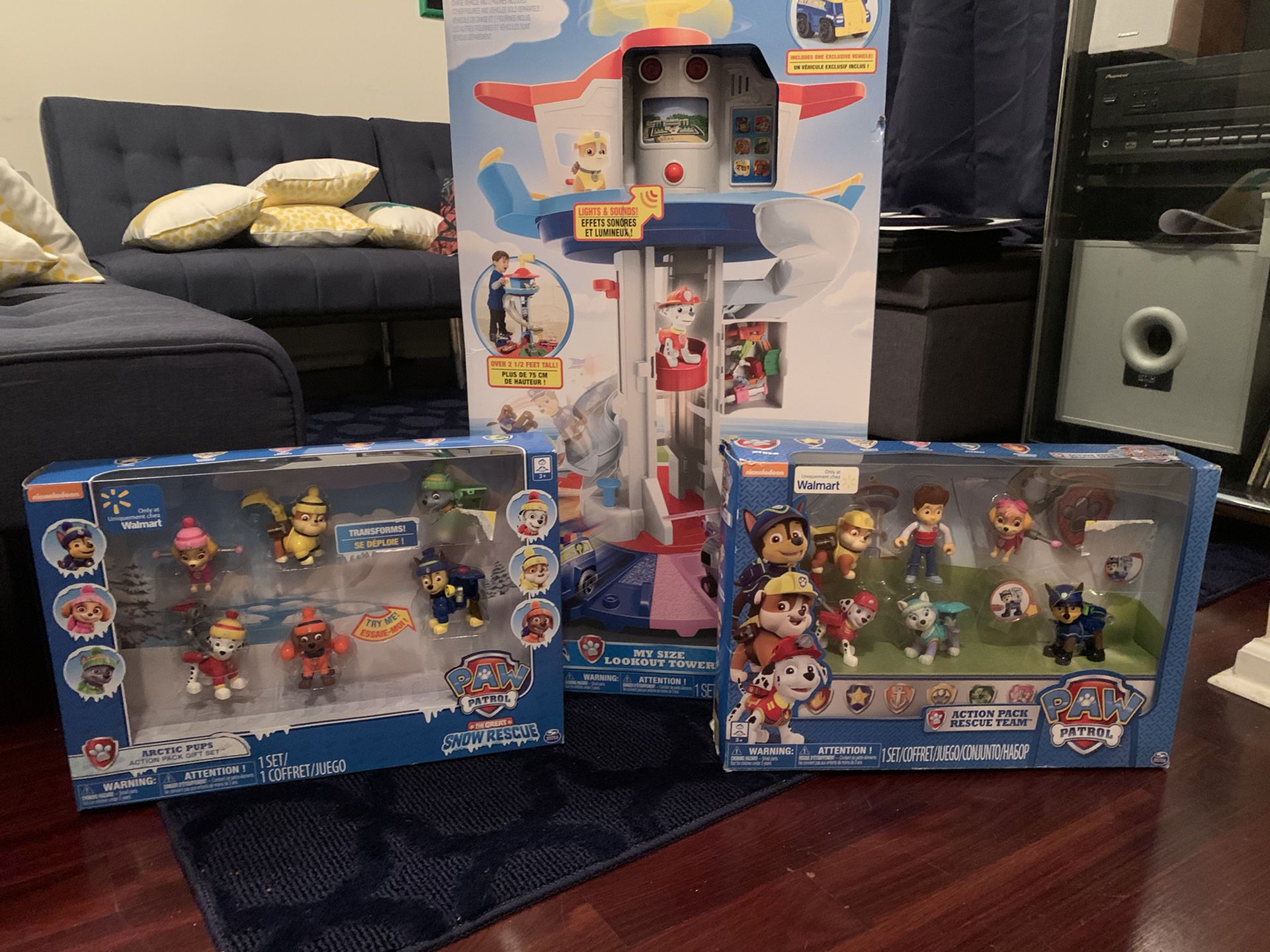 Paw Patrol - My Size Lookout Tower + Action Pack Figures