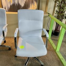 White Office Chair 
