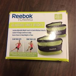 Reebok Ankle Weights Workout Fitness