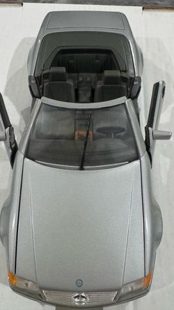 Mercedes-Benz Diecast Model Car Silver