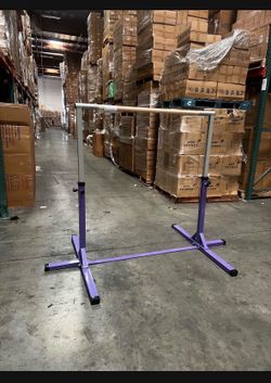 New Adjustable Horizontal Gymnastics Bar Exercise Kip Bar