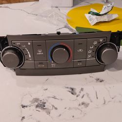 Toyota Highlander 2008‑2010 Dash Climate Control Temp Heat AC  Silver for Highlander 2008-2010