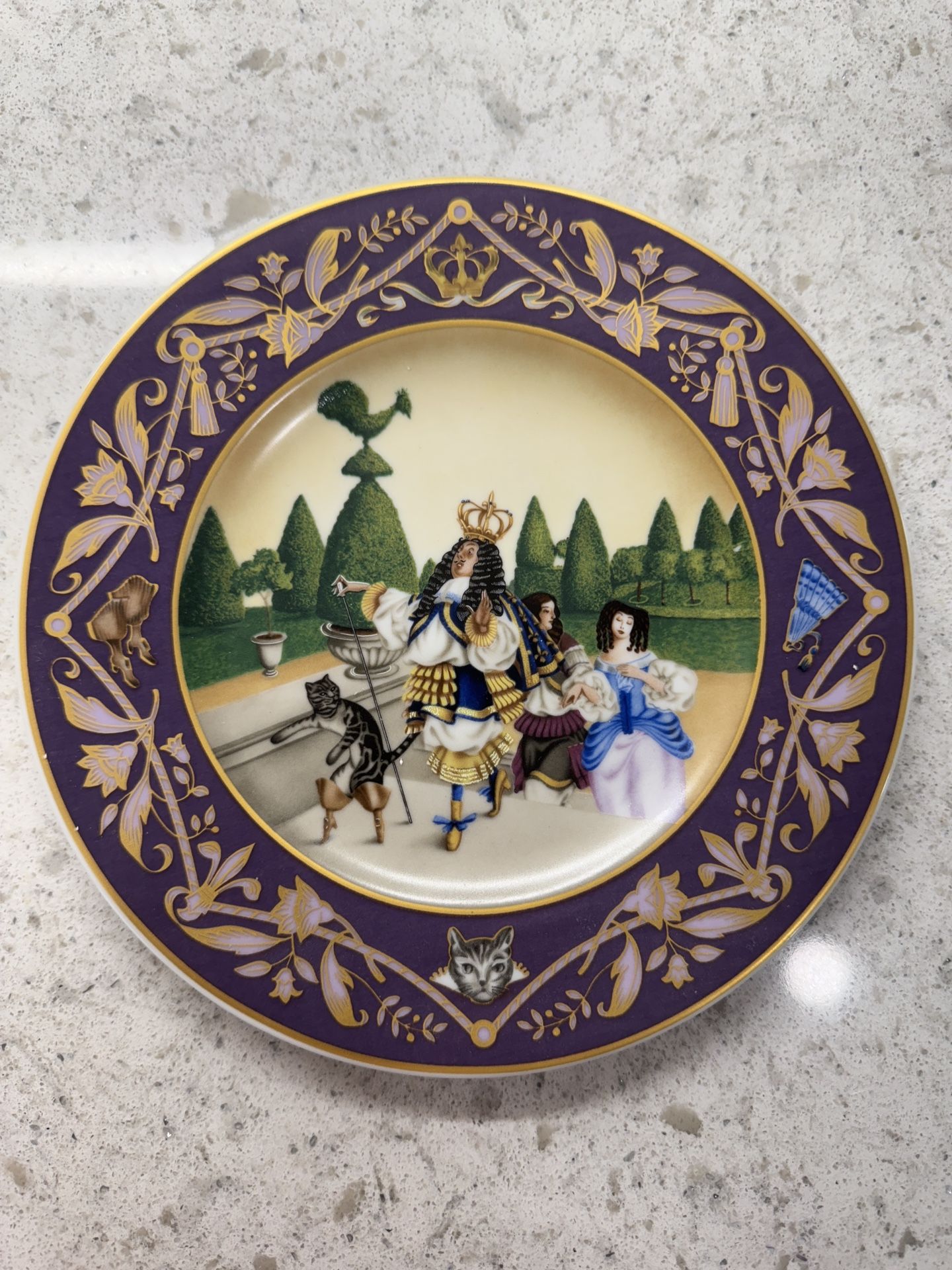 Heinrich Villeroy & Bach (French Fairy Tale Series) 3 Plates