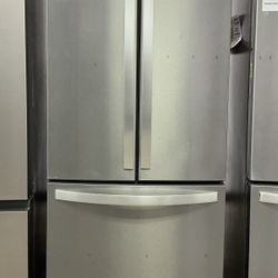 Whirlpool 20 cu. ft. French Door Refrigerator in Fingerprint Resistant Stainless Steel - Free One Year Warranty 