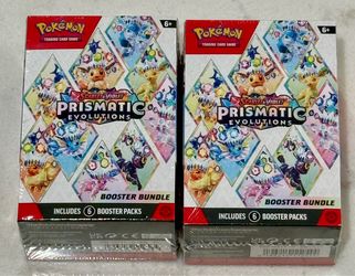 Pokemon Prismatic Evolutions Booster Bundle Box
