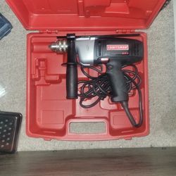 CRAFTSMAN Corded Hammer Drill &  Case 