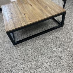 Rustic/metal Coffee Table