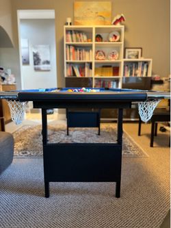 Folding 6-Foot Pool Table – $150