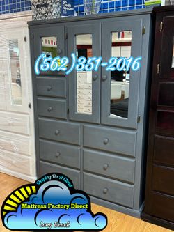 Grey XL pinewood cajonera Comoda Pino nueva new with mirror