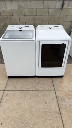 Samsung washer & gas dryer