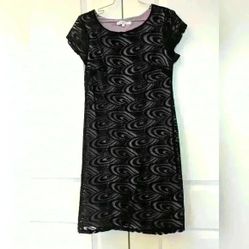Purple  Lace Cleo Dress - size 4 