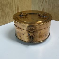Brass Lidded Box