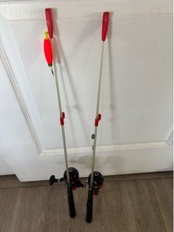Kids fishing rods$15 for both