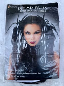 Dread Falls Halloween Hair Accessories