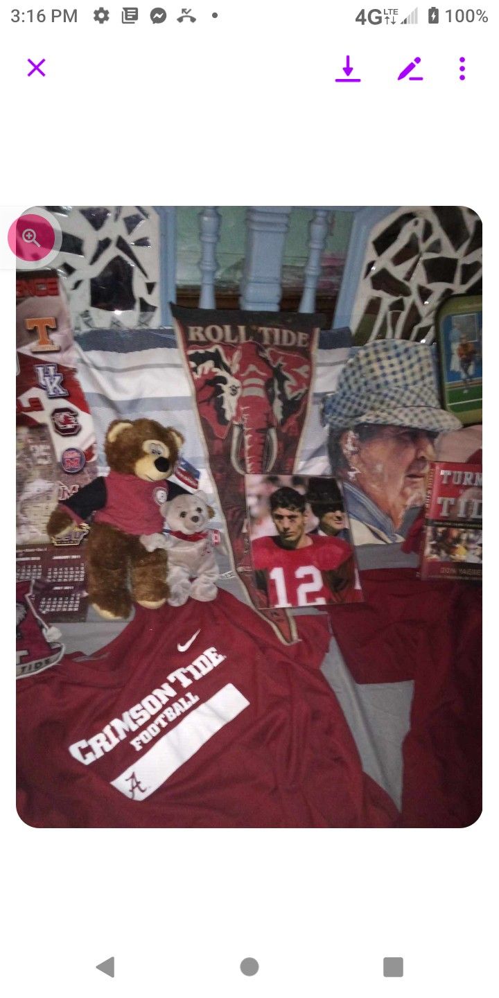 Alabama Roll Tide Bundle  All For One Price