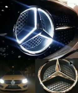 Led Mercedes Benz emblem