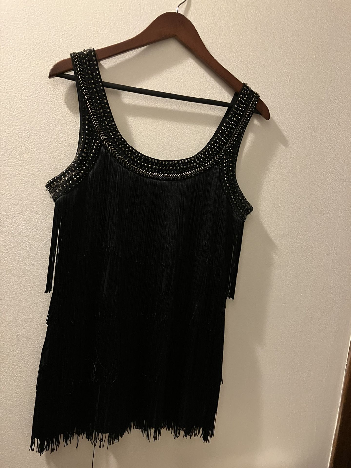 Cute CACH’E Brand Fringe Tank {M}