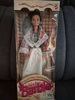 Barbie,  doll  made in the Philipines