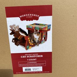 Cat Scratcher Holiday Sleigh 