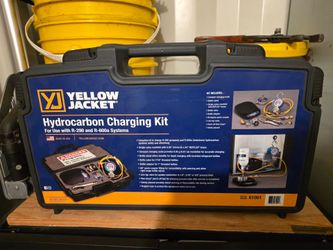 Yellow Jacket Hydrocarbon Charging Kit R-290 R-600a