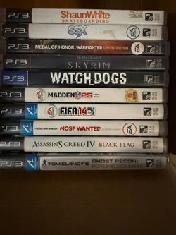 PS3 Games – Moving Sale