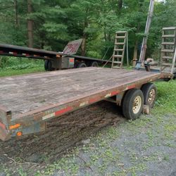 Deck Over Lowboy Trailer Deckover Low Boy Equipment 